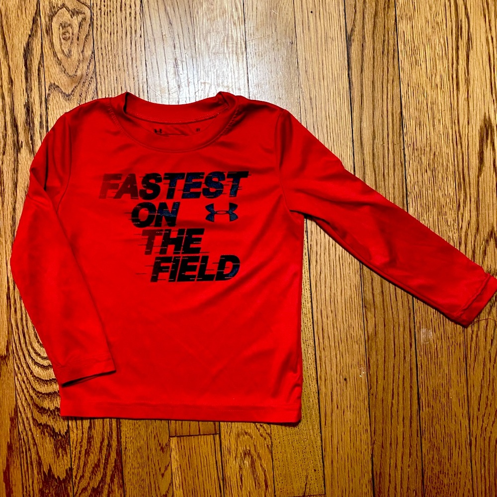 Under Armour Tech Long Sleeve Shirt (Toddler Boys: 2T)